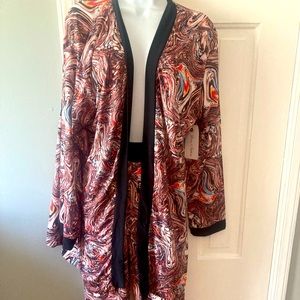 NWT printed pant set